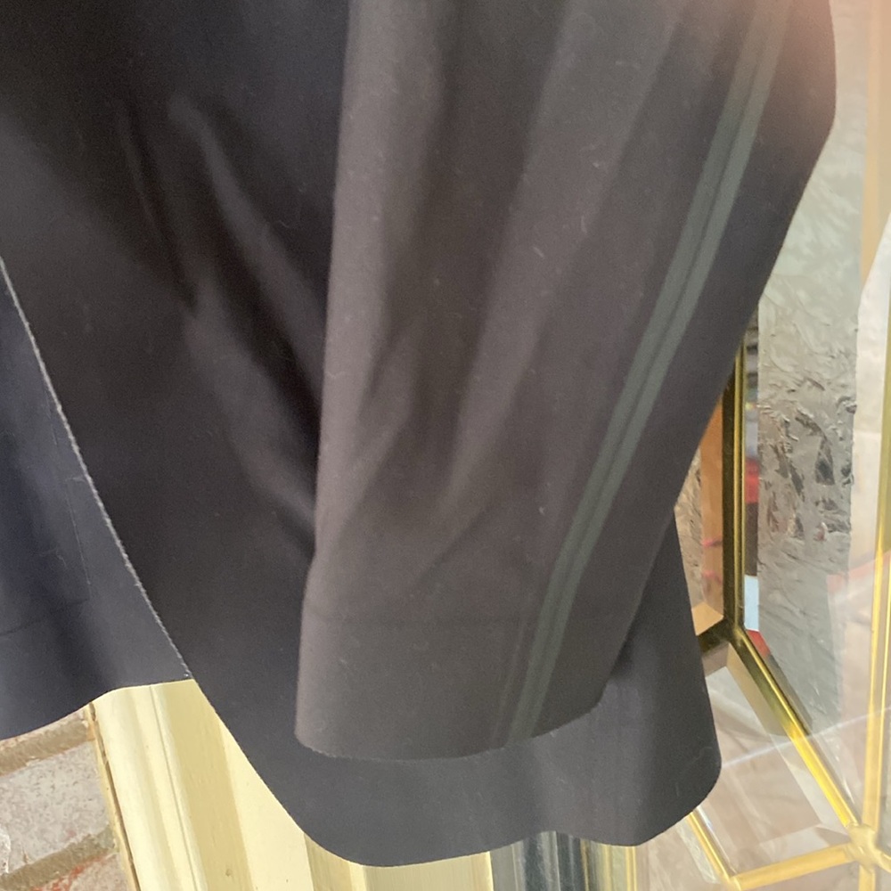 Athleta Cosmic Blazer Womens Black Open Front Stretch lined Jacket Extra… - Picture 8 of 10